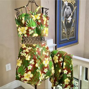 Vintage Style Three Piece Playsuit